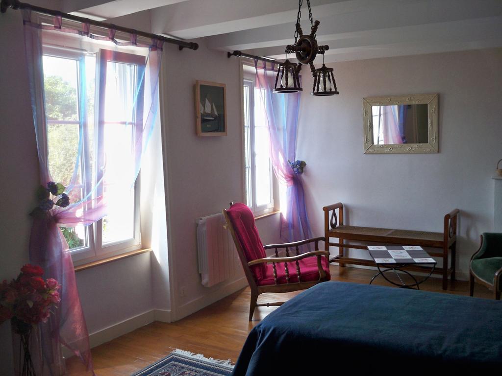 Gite De La Caminais Pleurtuit Kamer foto